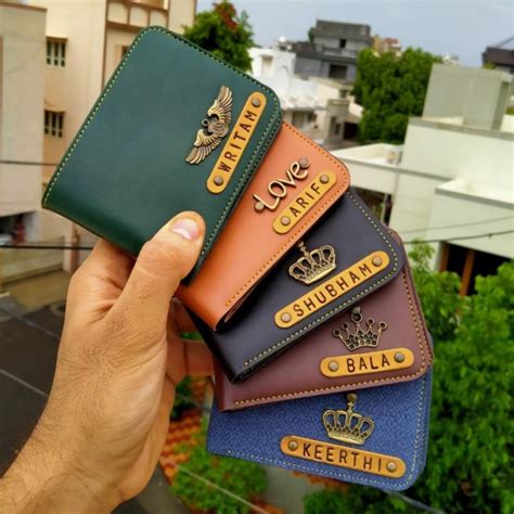 personalised designer wallets for men.